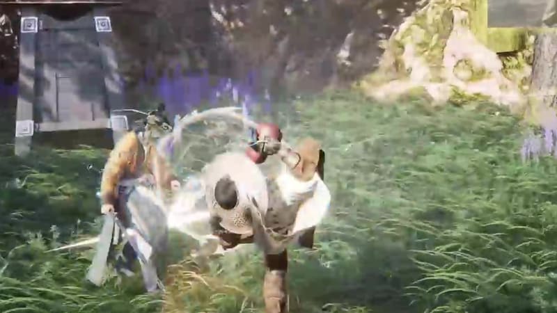 Martial arts combat in Where Winds Meet